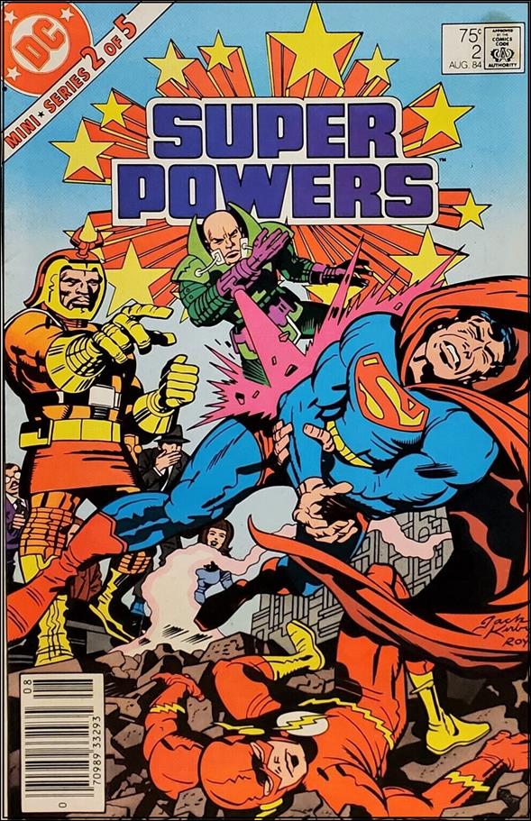 Super Powers (1984) issue 2-B Newsstand Cover