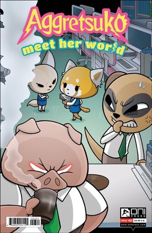 Aggretsuko: Meet Her World issue 3-B Brenda Hickey Cover