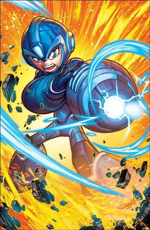 Mega Man: Fully Charged issue 3-B JonBoy Meyers Cover