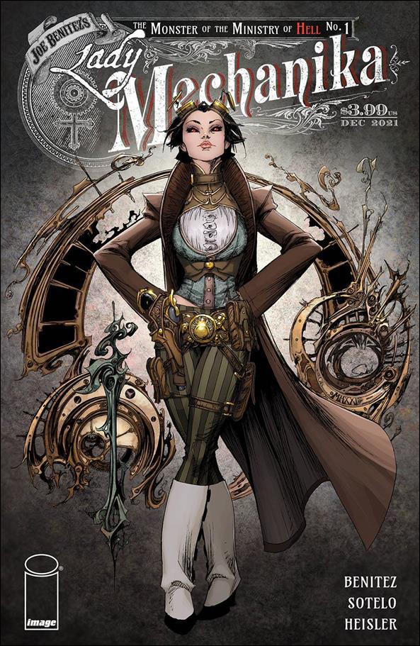 Lady Mechanika: The Monster of the Ministry of Hell issue 1 Joe Benitez Cover