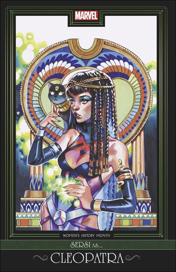 Eternals (2021) issue 10-B Rian Gonzales Women's History Month Cover