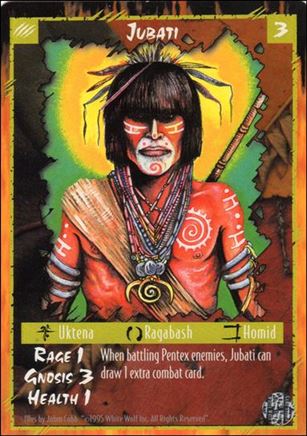 Rage Limited (Base Set) card 140 Jubati 