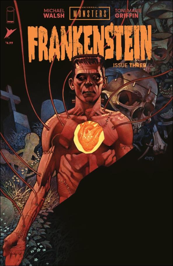 Universal Monsters: Frankenstein (2024) issue 3-F Chris Stevens 1:75 Cover