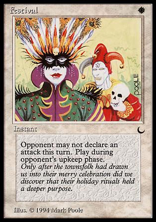 Magic the Gathering: The Dark (Base Set) card 8 Festival