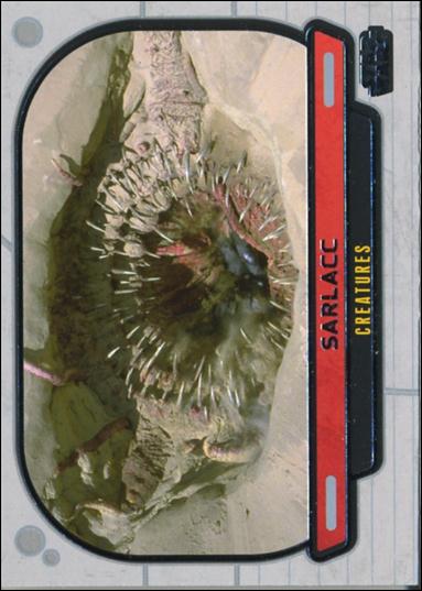 Star Wars Galactic Files (Base Set) card 315 Sarlacc