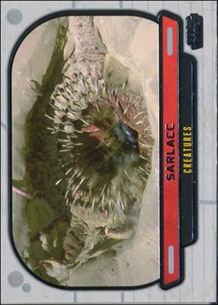 Star Wars Galactic Files (Base Set) card 315 Sarlacc