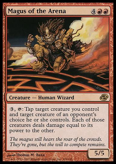 Magic the Gathering: Planar Chaos (Base Set) card 104 Magus of the Arena