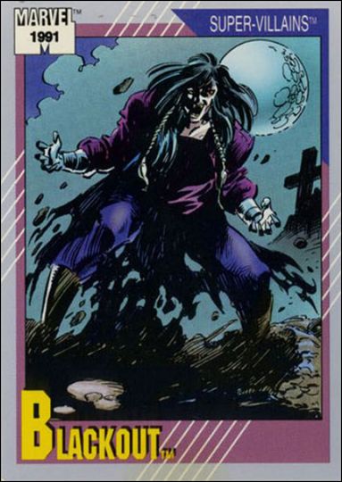 Marvel Universe: Series 2 (Base Set) card 82 Blackout
