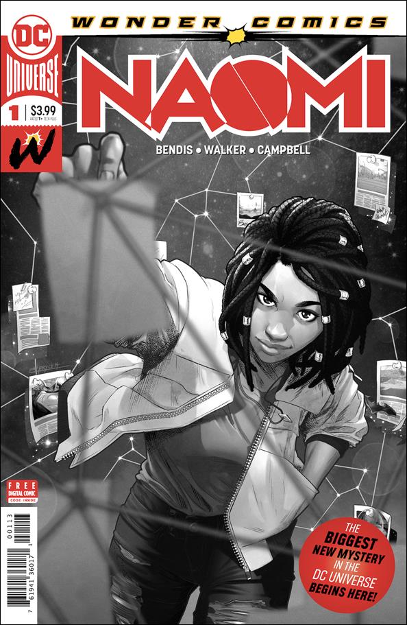 Naomi issue 1-D Jamal Campbell Gray Cover (Final Printing)