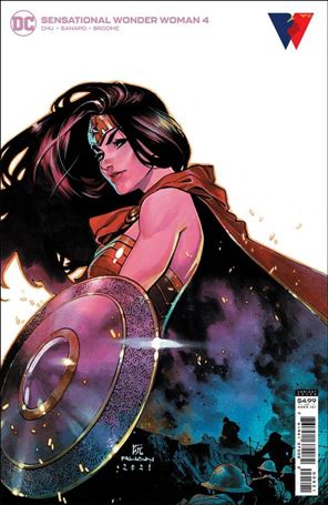 Sensational Wonder Woman issue 5-B Dike Ruan Cardstock Cover