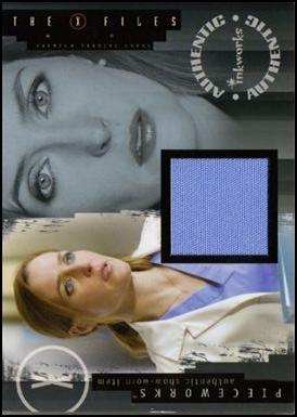 X-Files: I Want to Believe (Pieceworks Subset) card PW-9