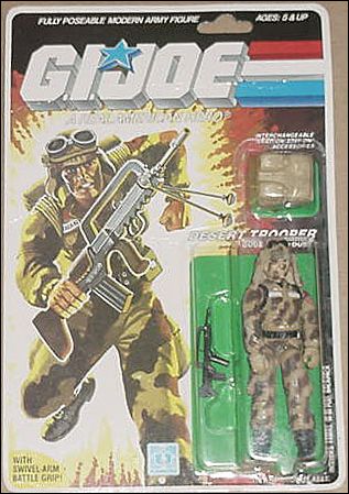 G.I. Joe: A Real American Hero 3 3/4" Basic Action Figures figure 39 Dusty (Desert Trooper) 