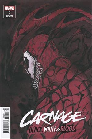 Carnage: Black, White & Blood issue 2-C Peach Momoko 1:25 Cover