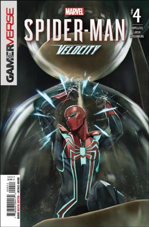 Gamerverse Spider-Man: Velocity issue 4 Skan Cover