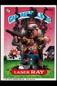 Garbage Pail Kids: Series 09 (Base Set) card 336a Laser Ray