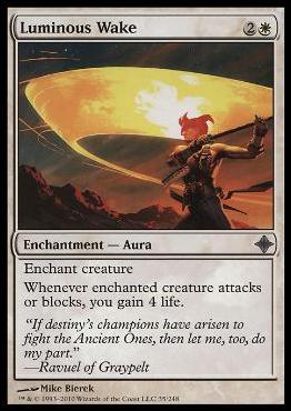 Magic the Gathering: Rise of the Eldrazi (Base Set) card 35 Luminous Wake