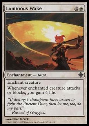 Magic the Gathering: Rise of the Eldrazi (Base Set) card 35 Luminous Wake