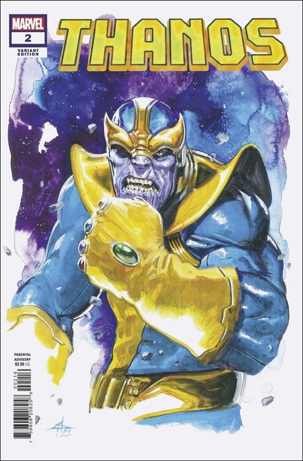 Thanos (2023) issue 2-C Gabriele Dell'Otto 1:25 Cover