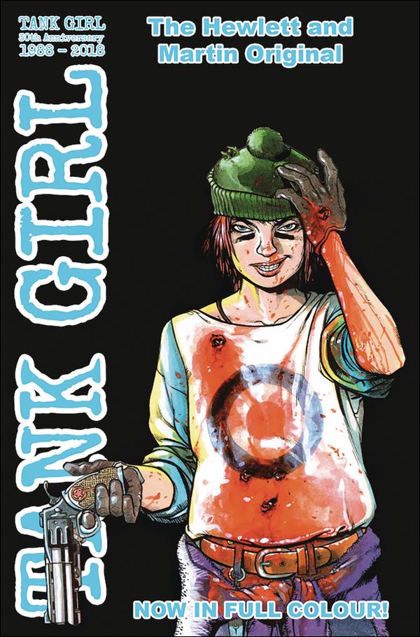 Tank Girl Full Colour Classics issue 4 Jamie Hewlett Black Cover