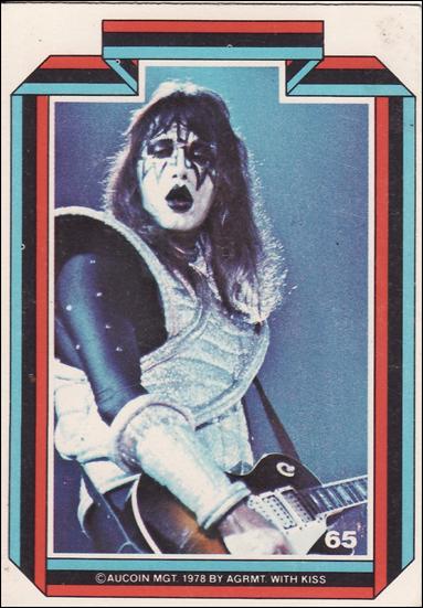 KISS: Series 1 (Base Set) card 65 Ace Frehley