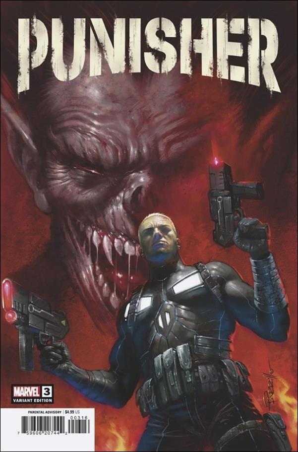Punisher (2023) issue 3-C Lucio Parrillo 1:25 Cover