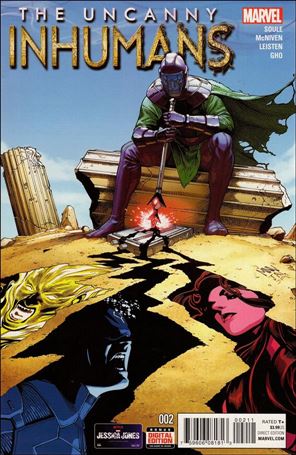 Uncanny Inhumans issue 2 Steve McNiven Cover