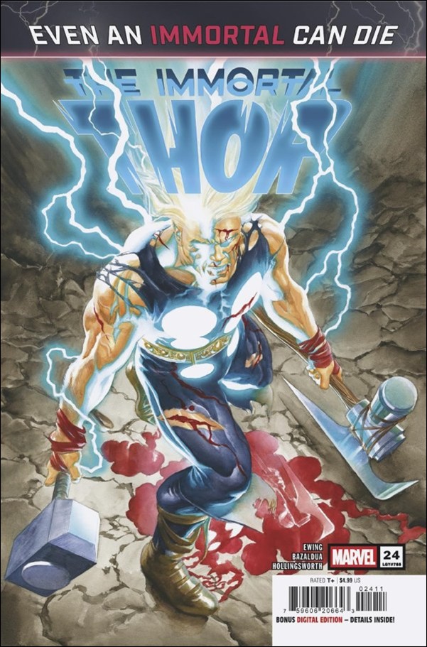 Immortal Thor issue 24 Alex Ross Cover