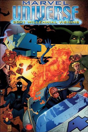 Marvel Universe: Millennial Visions issue 1 Wraparound Cover