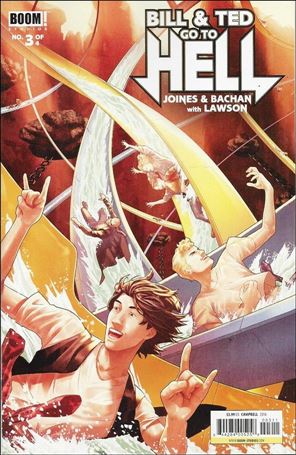 Bill & Ted Go to Hell issue 3 Jamal Campbell Cover