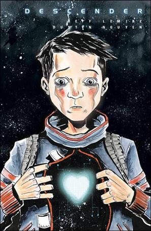Descender issue 1-B Jeff Lemire Cover
