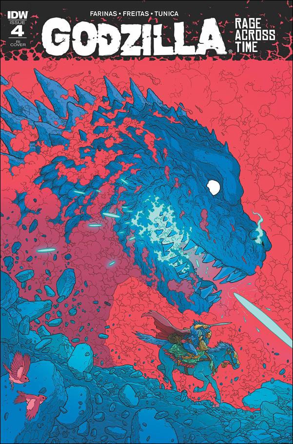 Godzilla: Rage Across Time issue 4-C Ulises Farinas 1:10 Cover