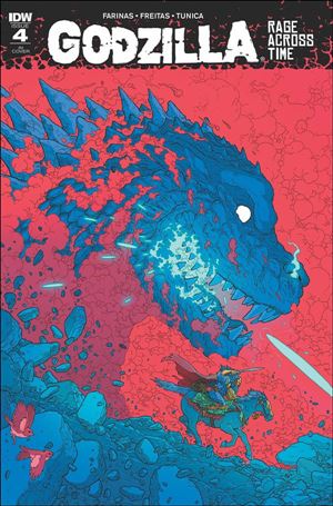 Godzilla: Rage Across Time issue 4-C Ulises Farinas 1:10 Cover