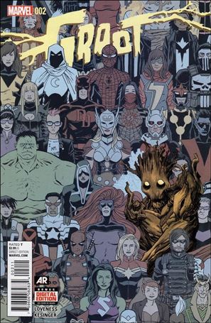 Groot issue 2 Declan Shalvey Cover