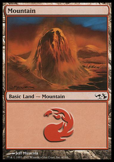 Magic the Gathering: Duel Decks: Elves vs. Goblins (Base Set) card 60 Mountain