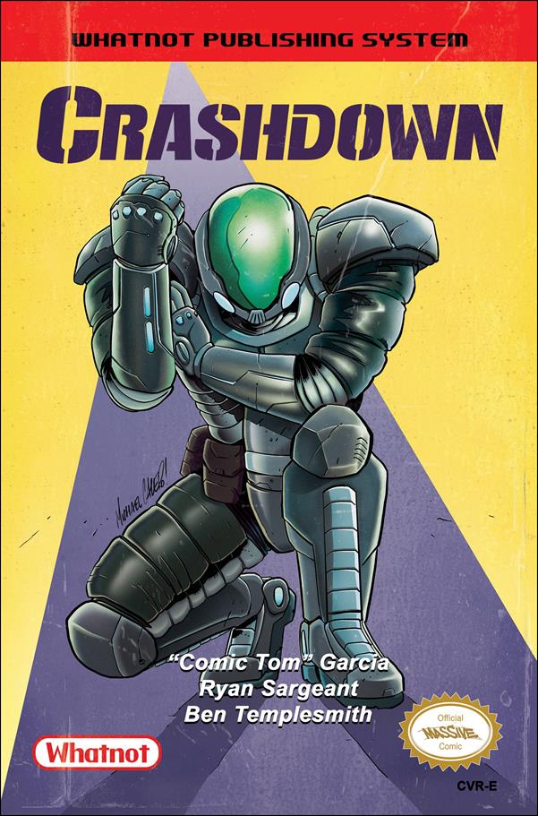 Crashdown issue 1-E Michael Calero Cover