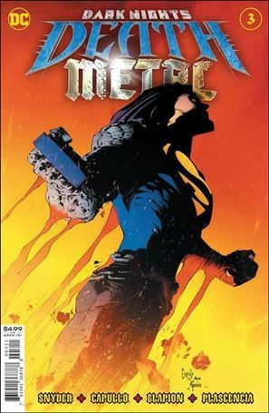 Dark Nights: Death Metal issue 3 Greg Capullo Cardstock Foil Cover