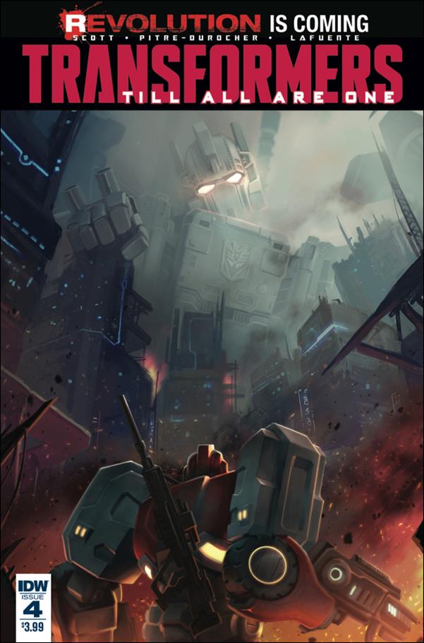 Transformers: Till All Are One issue 4 Sara Pitre-Durocher Cover