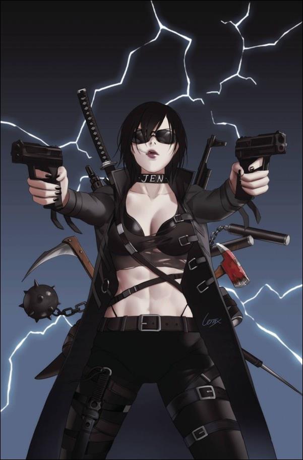 Jennifer Blood: Battle Diary issue 3-G Leirix Li 1:15 Virgin Cover
