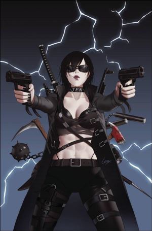 Jennifer Blood: Battle Diary issue 3-G Leirix Li 1:15 Virgin Cover