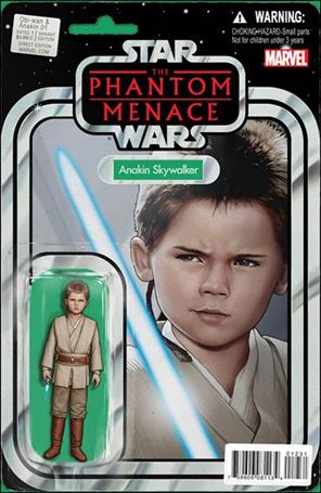 Obi-Wan and Anakin issue 1-F John Tyler Christopher Action Figure Cover