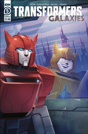 Transformers: Galaxies issue 5-B Sara Pitre-Durocher Cover