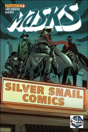 Masks issue 1-SU Silver Snail Comics Store Cover