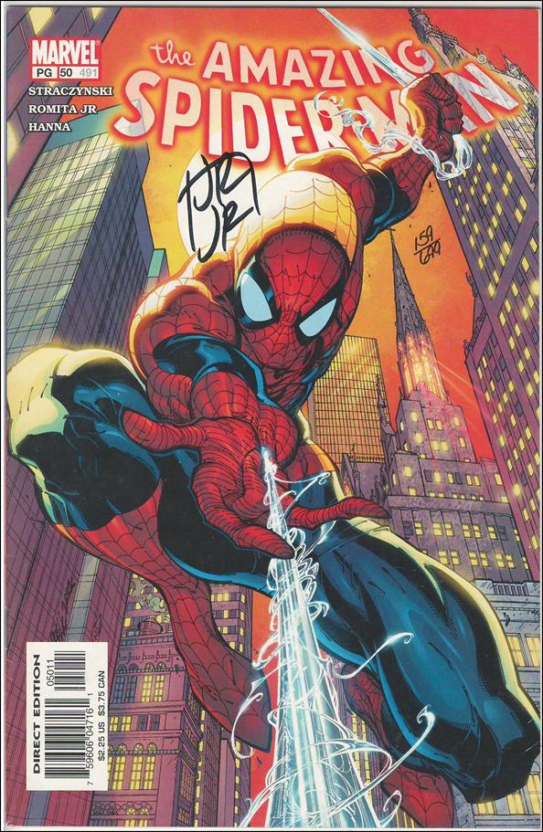 Amazing Spider-Man (1999) issue 50-B DF Signed by John Romita Jr. 1/699