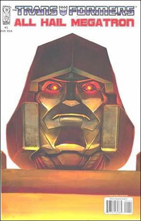 Transformers: All Hail Megatron issue 1-C Retailer Incentive 1:10 Cover
