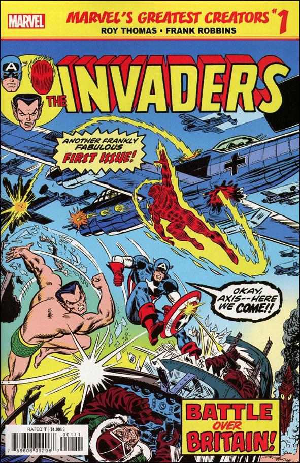 Invaders (1975) issue 1-B Marvel's Greatest Creators Edition