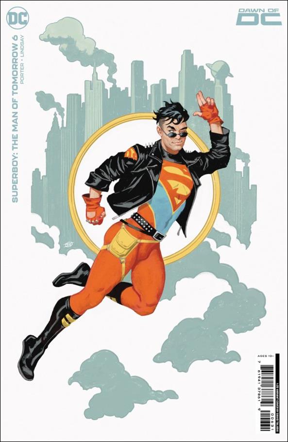 Superboy: The Man of Tomorrow issue 6-C David Talaski 1:25 Cardstock Cover
