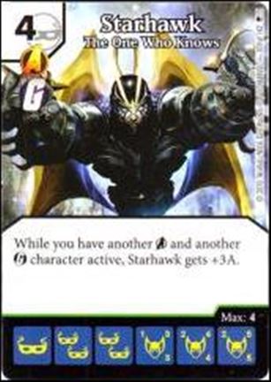 Marvel Dice Masters Age of Ultron  card 101 Starhawk: The One Who Knows