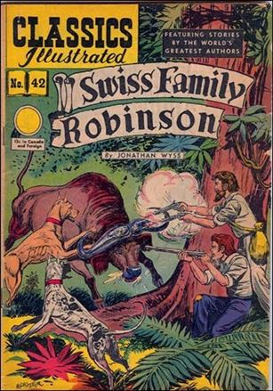 Classic Comics/Classics Illustrated issue 42-B HRN 62 - Gift Box Advertisement on Back Cover