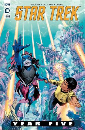 Star Trek: Year Five issue 10 Stephen Thompson Cover