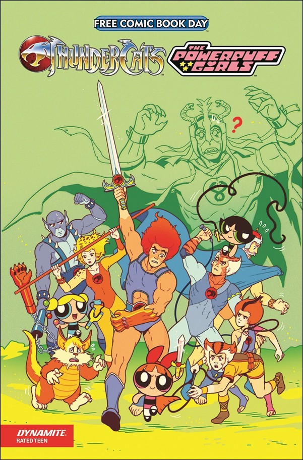 Free Comic Book Day 2025: ThunderCats / The Powerpuff Girls issue 1 Paulina Ganucheau Cover